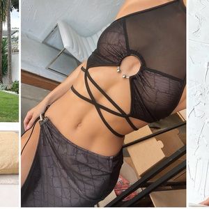 Generation Outcast Clothing Mayhem Mini Skirt and Top